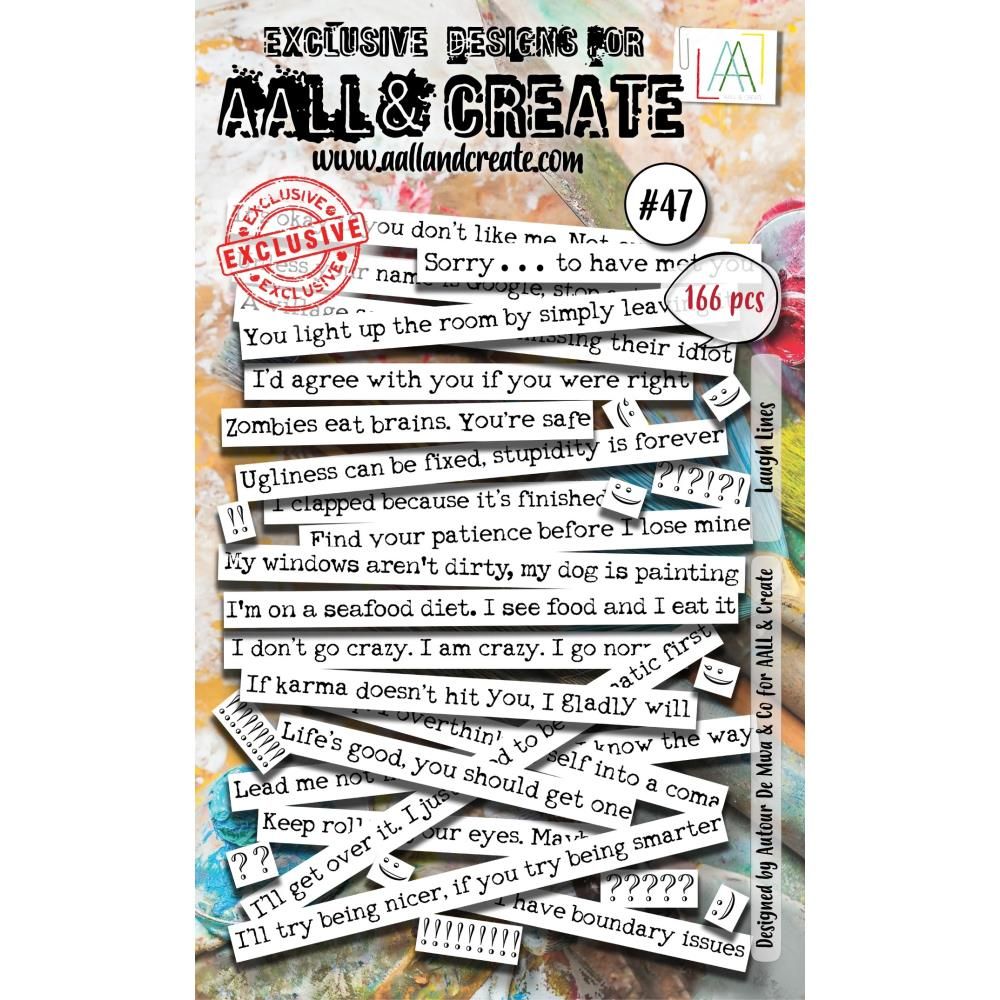 AALL &amp; Create - Ephemera - Laugh Lines - #47