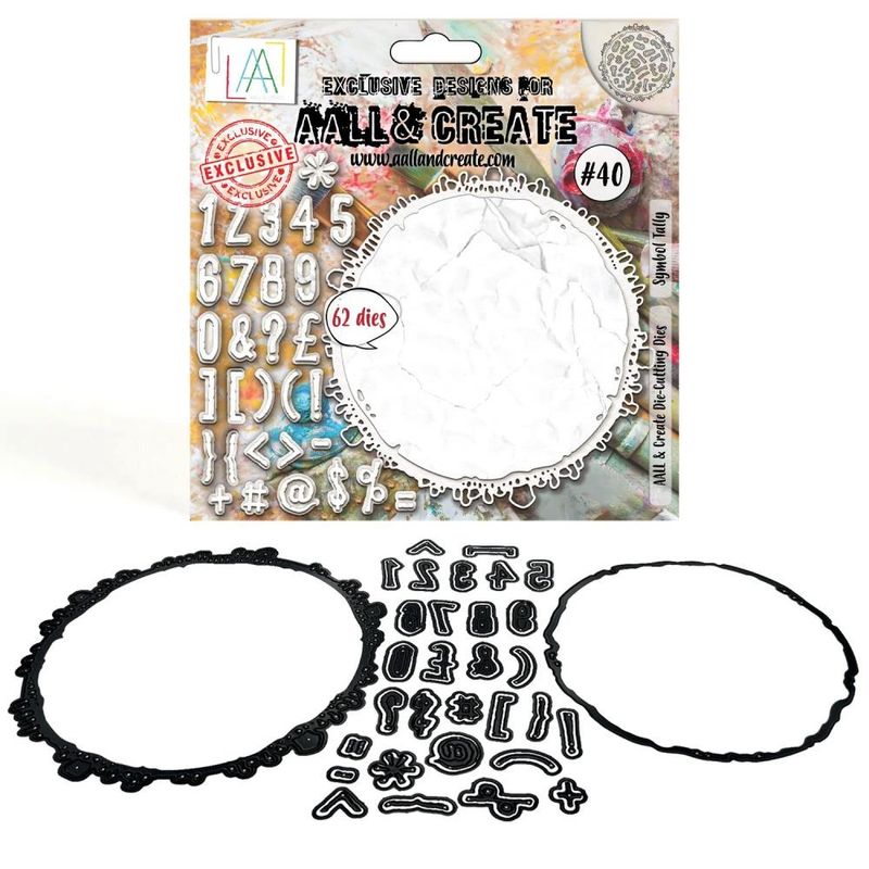AALL &amp; Create - Metal Die Set - Symbol Tally - #40