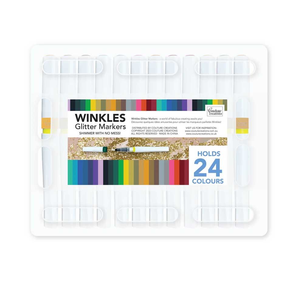 Couture Creations - Winkles Glitter Markers -  Set of 12