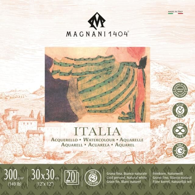 Magnani - Italia (Cold Press) - 30x30cm - 20 Sheets