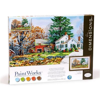 Paintworks - Paint by Number - 20&quot;x12&quot; - Precious Days