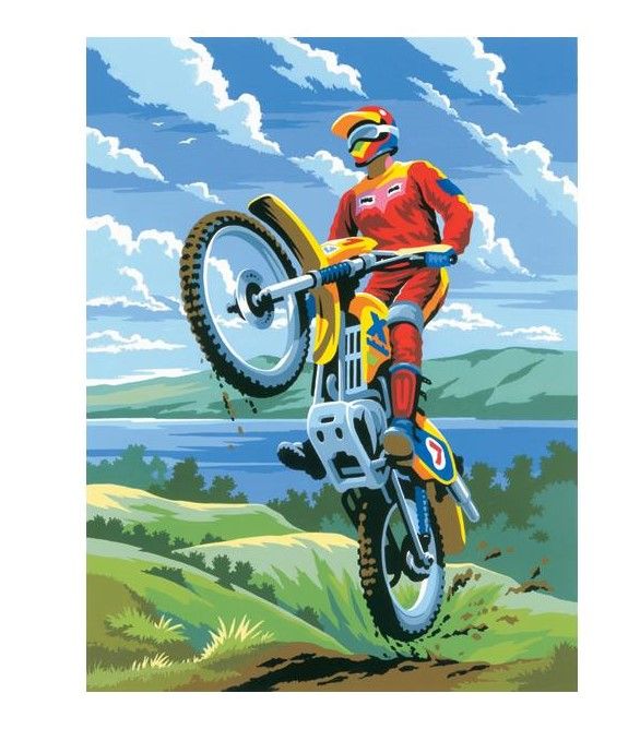 Royal &amp; Langnickel - Paint By Number Kit - Motorcross