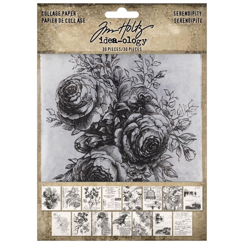 Tim Holtz - Idea-ology - Collage Paper - Serendipity