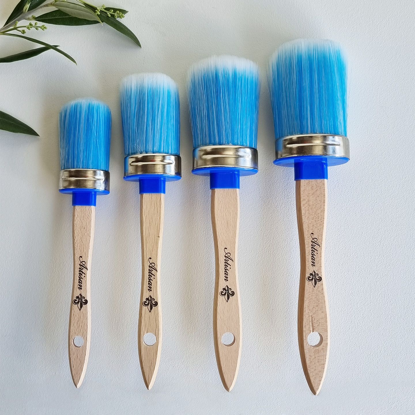 Artisan Paint Company - Ovel Krex Brush - 4 different sizes, Oval Krex Brush: Size 10 - Small