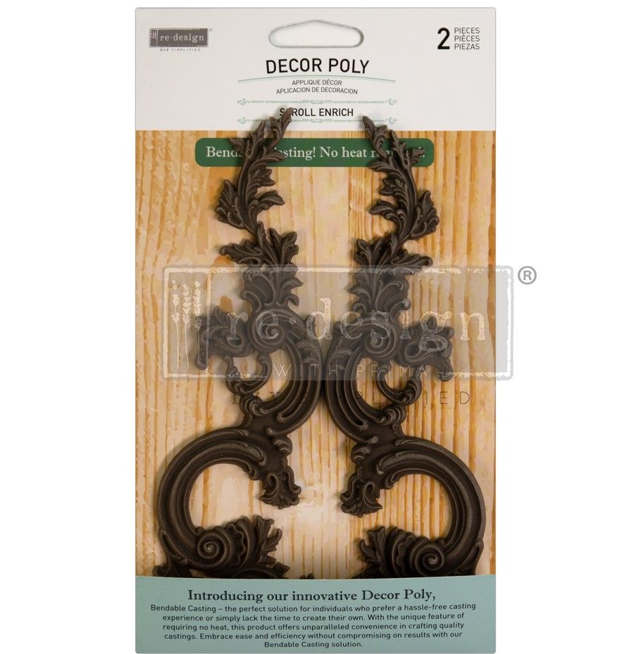 Prima Marketing -  Decor Poly - Scroll Enrich