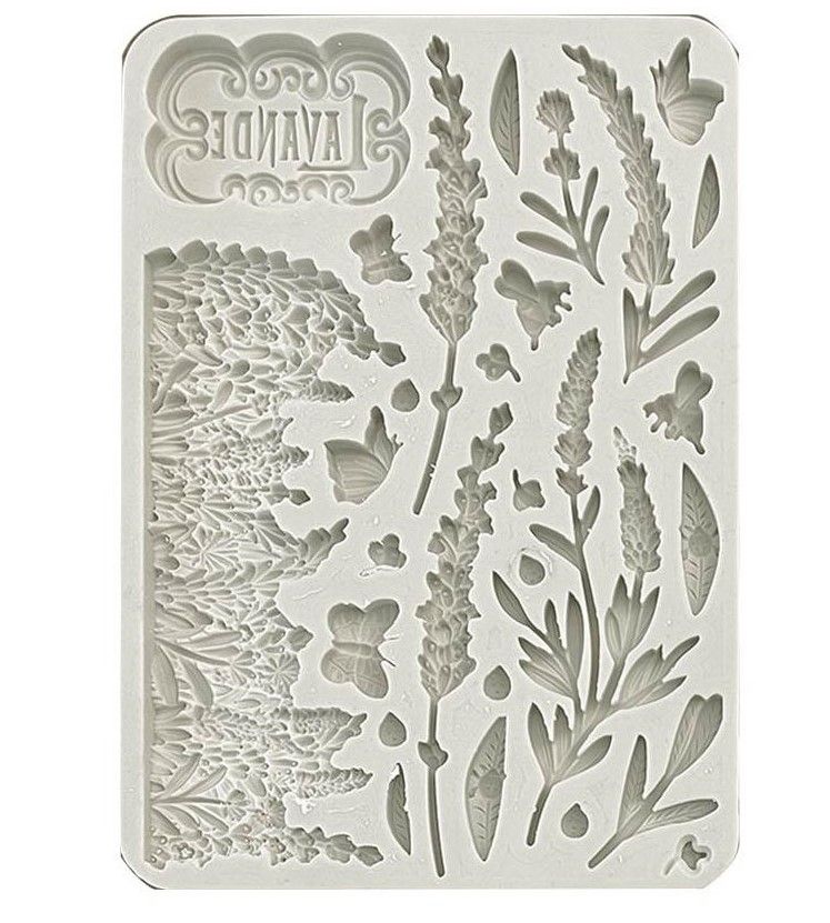Stamperia - Lavender - A5 Silicone Mould - Lavender Elements
