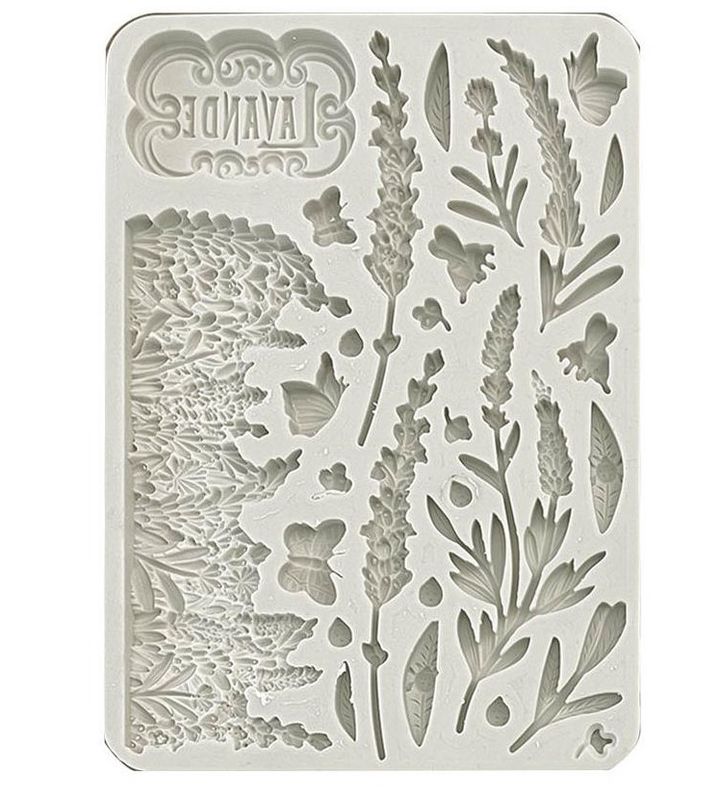 Stamperia - Lavender - A5 Silicone Mould - Lavender Elements