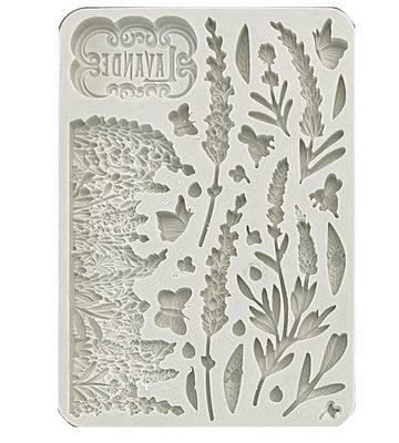 Stamperia - Lavender - A5 Silicone Mould - Lavender Elements