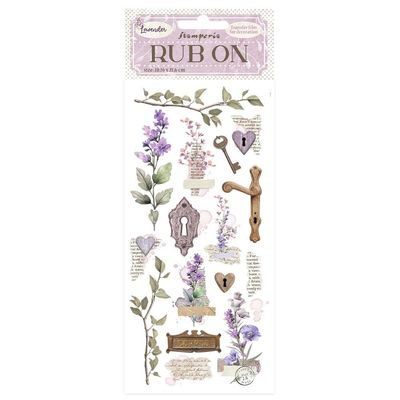 Stamperia - Lavender - Rub-on - Keys