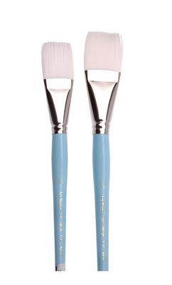 Art Basics - 128 Taklon Flat Brush - Size 1 1/4&quot;