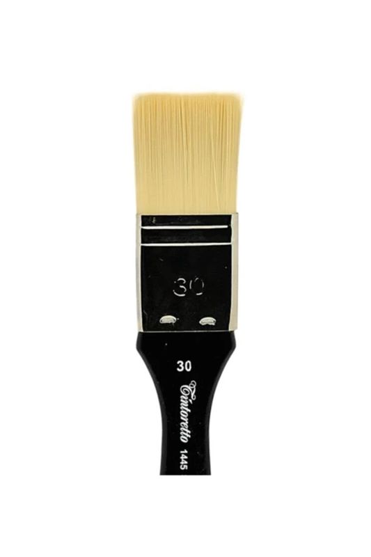 Tintoretto Brush - Synthetic Ivory Mottler Brush - 30mm