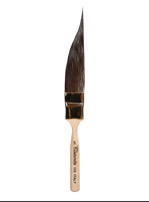 Tintoretto Brush - Sword Shaped Pinstriping Kazan - No 5