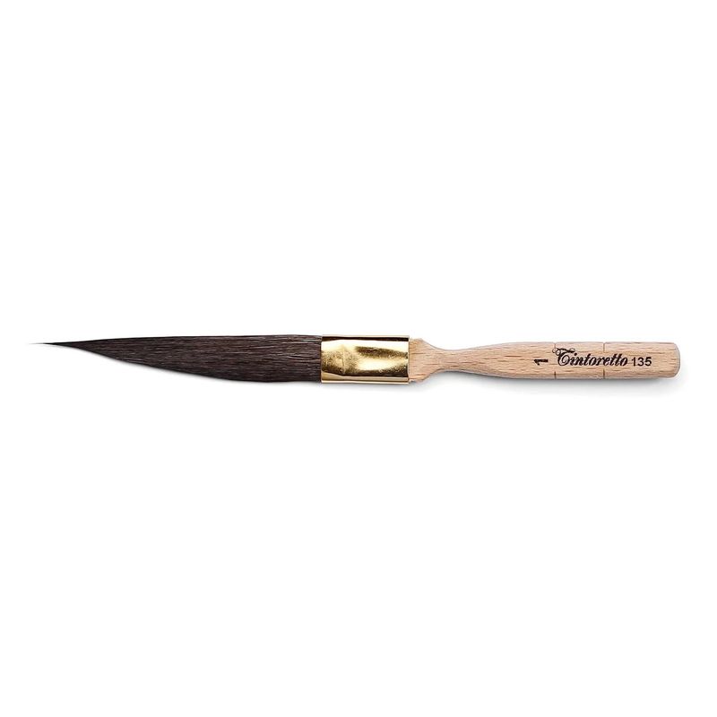 Tintoretto Brush - Sword Shaped Pinstriping Kazan - No 1