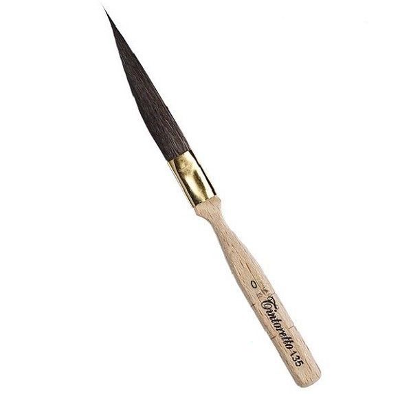 Tintoretto Brush - Sword Shaped Pinstriping Kazan - No 0