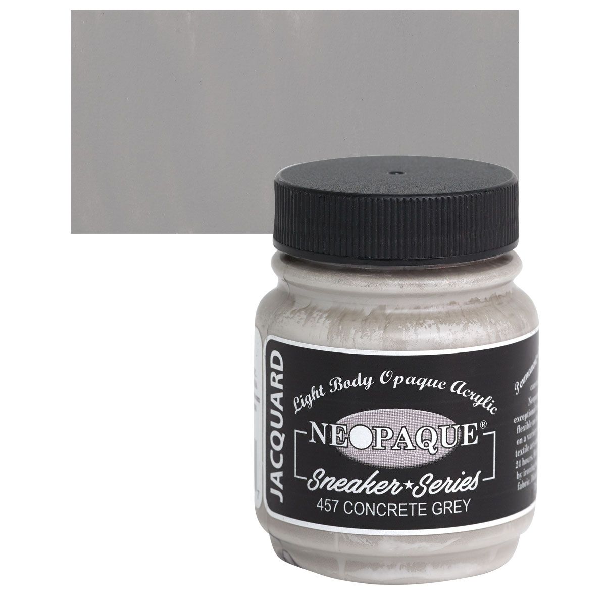 Jacquard - Neopaque Fabric Paint - 70ml - Concrete Grey