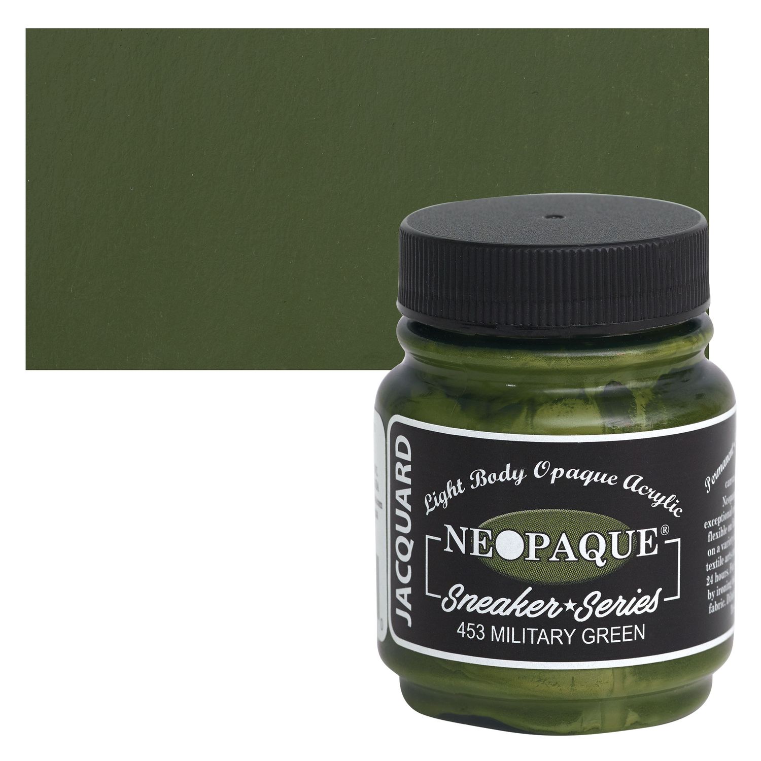 Jacquard - Neopaque Fabric Paint - 70ml - Military Green
