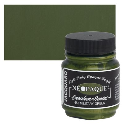 Jacquard - Neopaque Fabric Paint - 70ml - Military Green