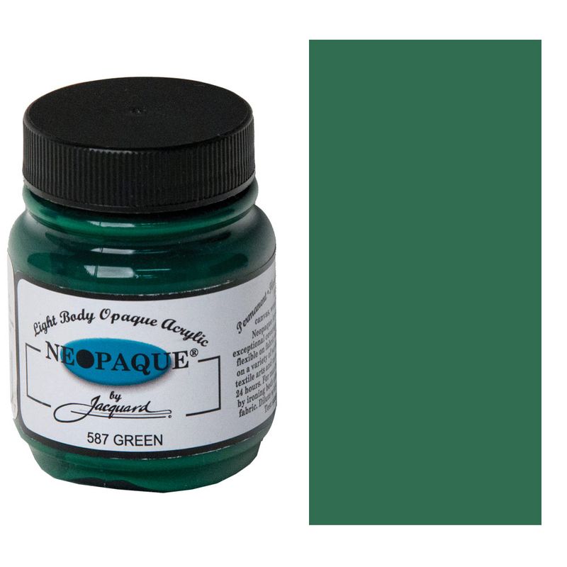 Jacquard - Neopaque Fabric Paint - 70ml - Green