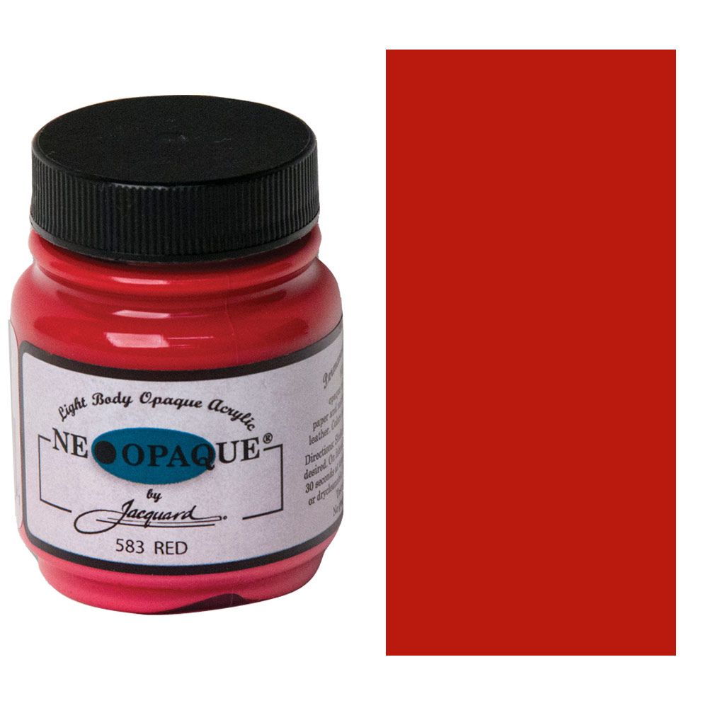 Jacquard - Neopaque Fabric Paint - 70ml - Red
