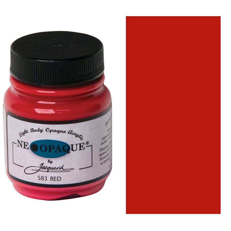 Jacquard - Neopaque Fabric Paint - 70ml - Red