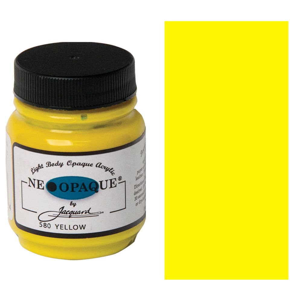 Jacquard - Neopaque Fabric Paint - 70ml - Yellow