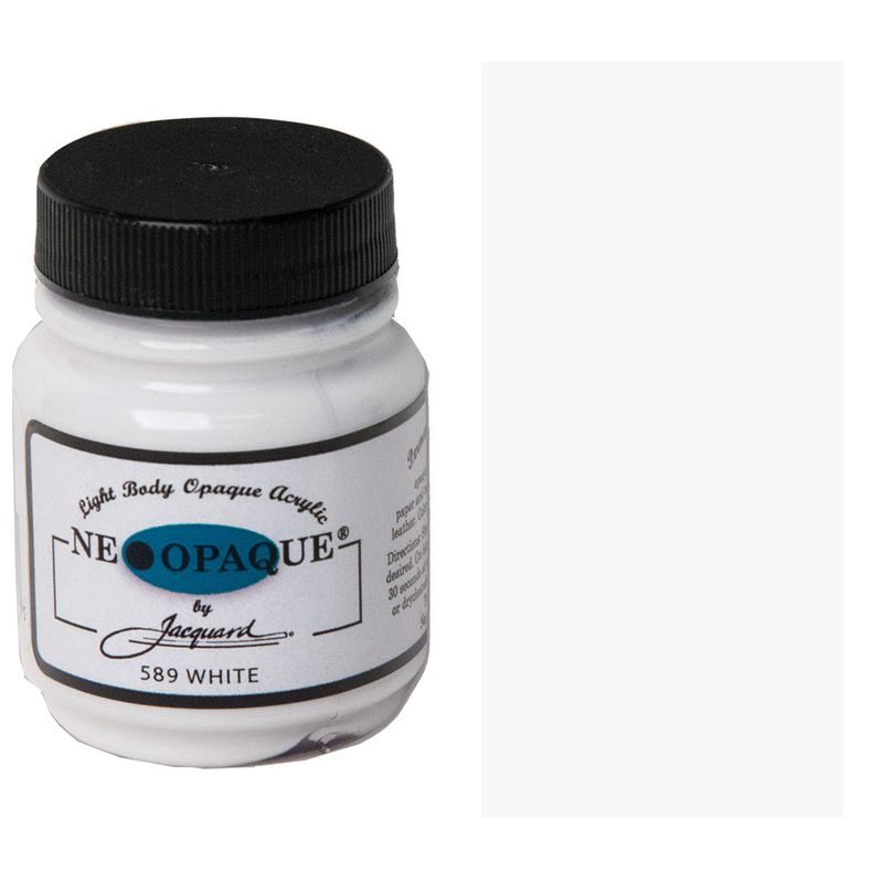Jacquard - Neopaque Fabric Paint - 70ml - White