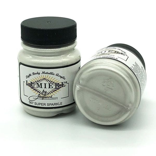 Jacquard - Lumiere Metallic Fabric Paint - 70ml - Super Sparkle