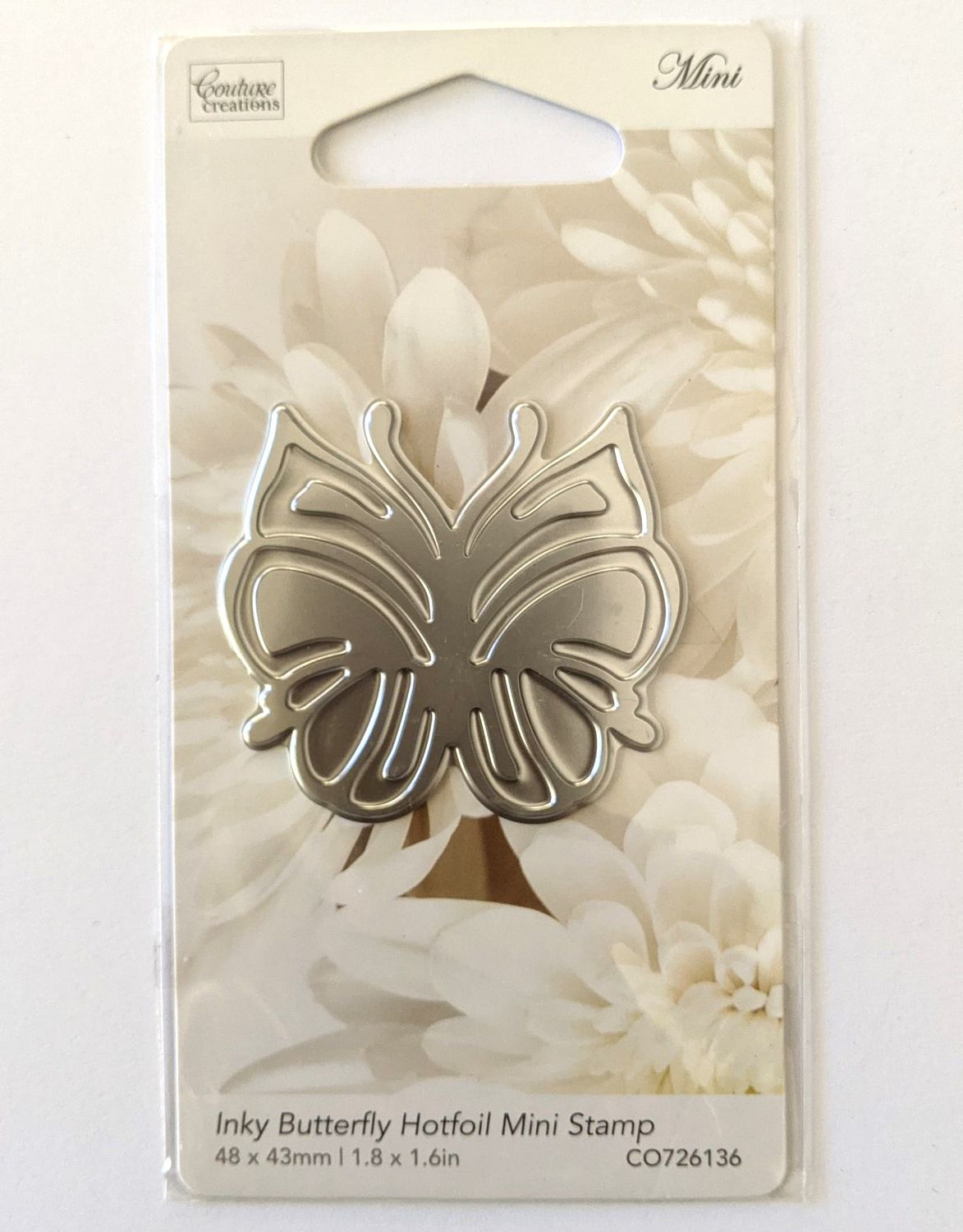 Couture Creations - Hot Foil Stamp/Die - Mini Inky Butterfly