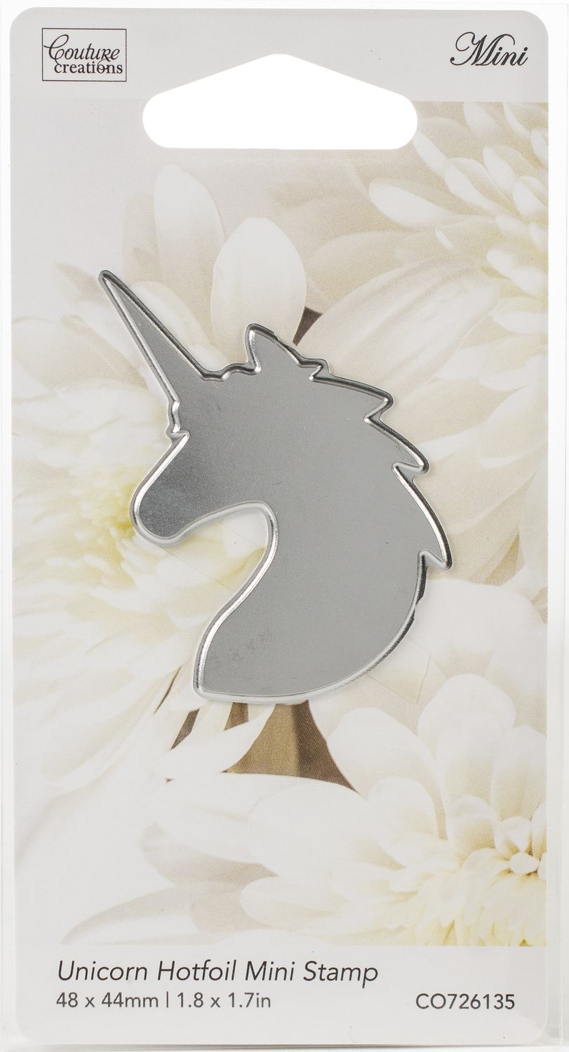 Couture Creations - Hot Foil Stamp/Die - Mini Unicorn