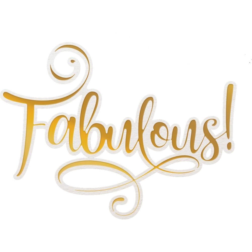 Couture Creations - Cut/Foil and Emboss - Fabulous