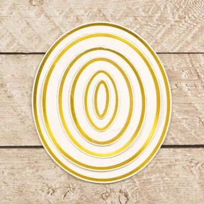 Couture Creations - Cut/Foil and Emboss - Nesting Ovals