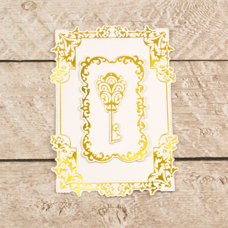 Couture Creations - Cut/Foil and Emboss - Nesting Treasured Frames