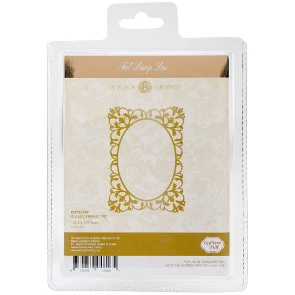 Couture Creations - Hot Foil Stamp/Die - Classic Frame