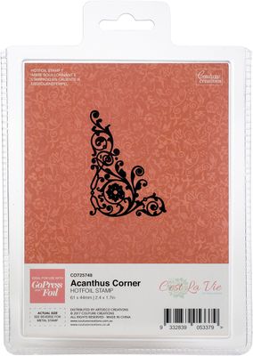 Couture Creations - Hot Foil Stamp/Die - Acanthus Corner