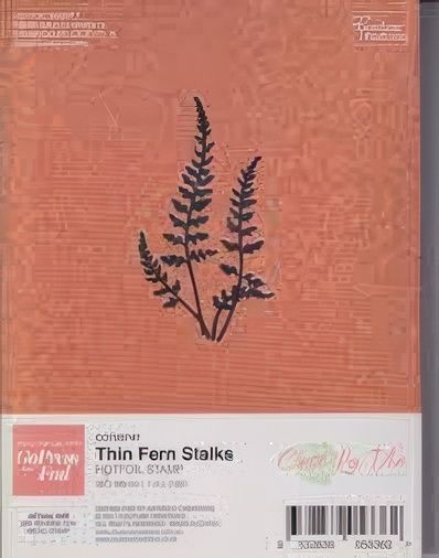 Couture Creations - Hot Foil Stamp/Die - Thin Fern Stalks