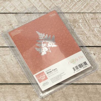 Couture Creations - Hot Foil Stamp/Die - Wide Fern