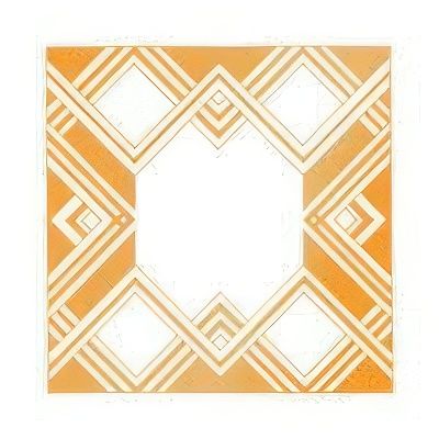 Ultimate Crafts - Hot Foil Stamp/Die - Geometric Frame