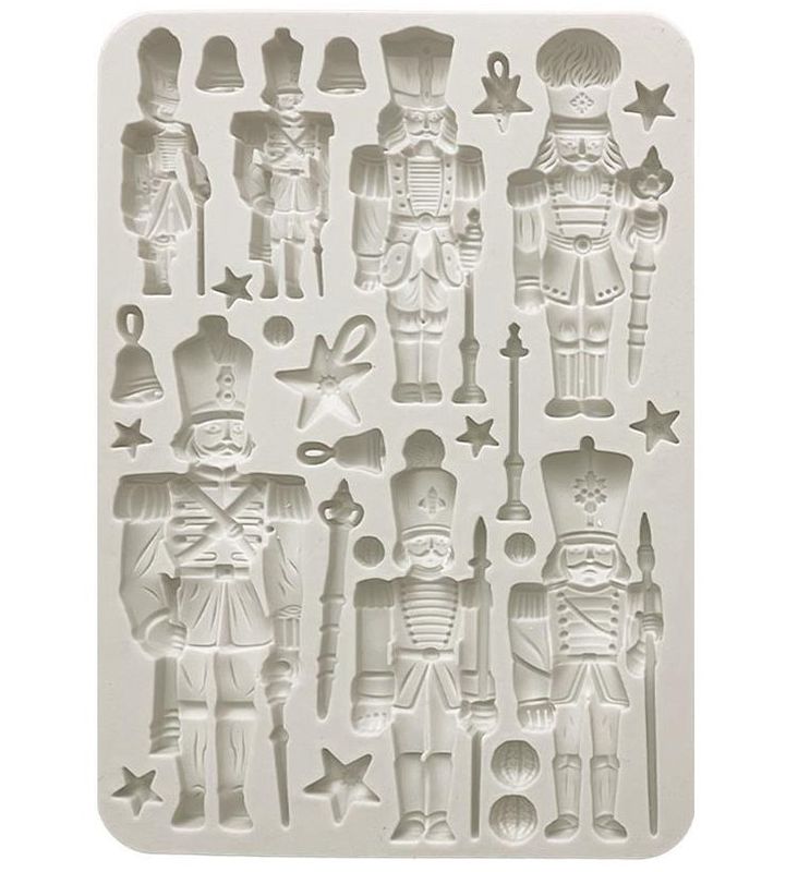 Stamperia - The Nutcracker - A5 Silicone Mould - Soldiers