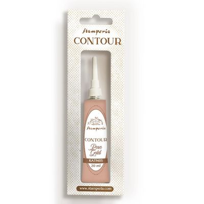 Stamperia - Create Happiness - Contour Liner - Rose Gold