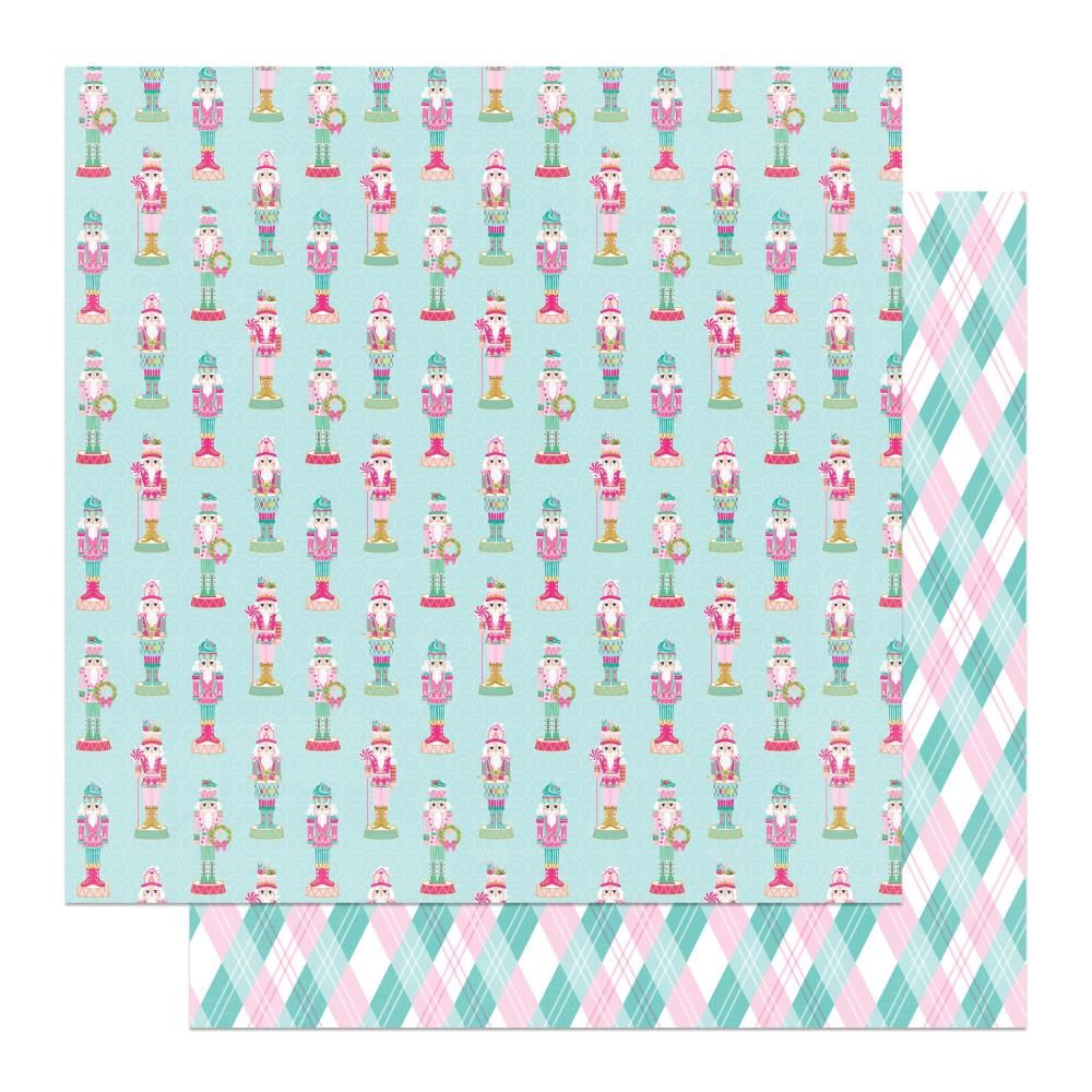 PhotoPlay - Sugar Plum Christmas - 12&quot;x12&quot; Double-sided Paper - Sweet Nutcracker