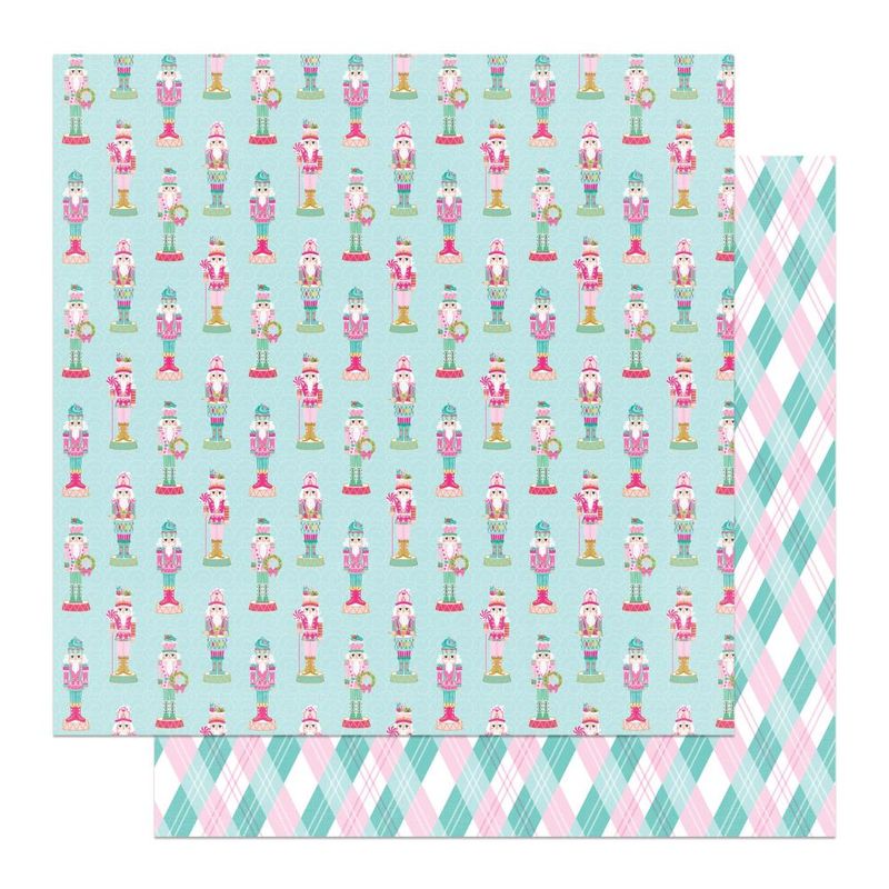 PhotoPlay - Sugar Plum Christmas - 12&quot;x12&quot; Double-sided Paper - Sweet Nutcracker