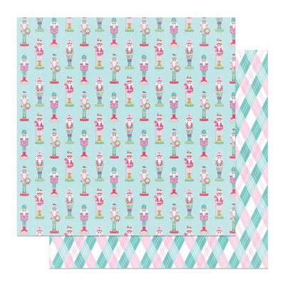 PhotoPlay - Sugar Plum Christmas - 12&quot;x12&quot; Double-sided Paper - Sweet Nutcracker