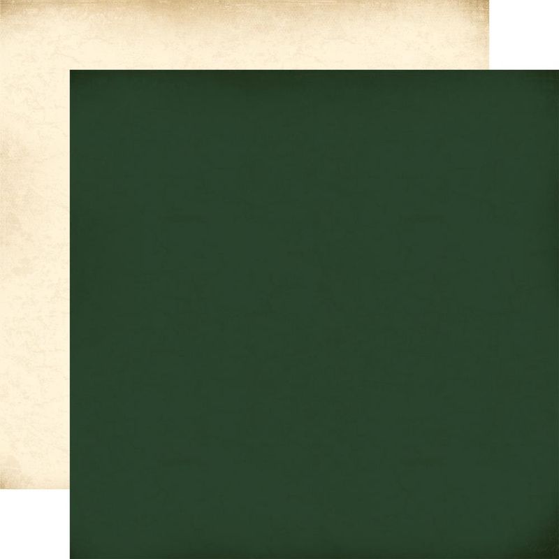 Carta Bella - A Vintage Christmas - 12&quot;x12&quot; Double-sided Paper - Green/Cream