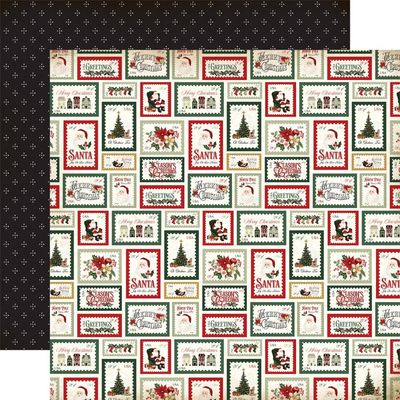Carta Bella - A Vintage Christmas - 12&quot;x12&quot; Double-sided Paper - Letters to Santa