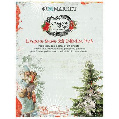 49 and Market - Evergreen Season - 6&quot;x8&quot; Paper Collection