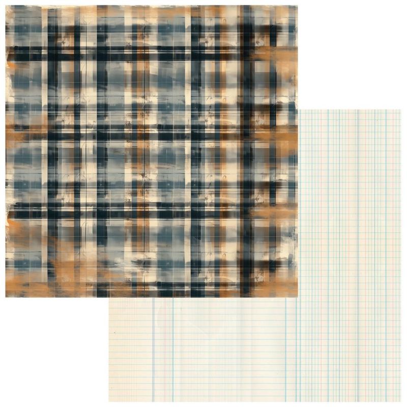 49 and Market - Rust and Revs - 12&quot;x12&quot; Double-sided Paper - Route