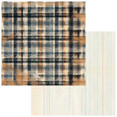 49 and Market - Rust and Revs - 12&quot;x12&quot; Double-sided Paper - Route