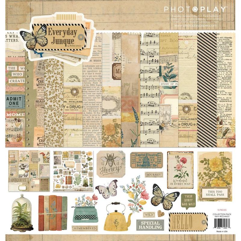 PhotoPlay - Everyday Junque - 12"x12" Collection Kit