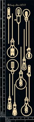 Dusty Attic - Chipboard - Steampunk and Industrial - Industrial Globes #3