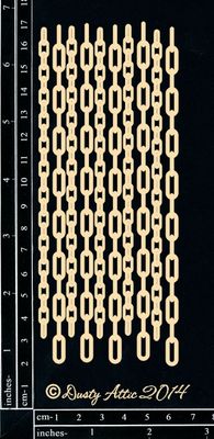 Dusty Attic - Chipboard - Steampunk and Industrial - Mini Chains